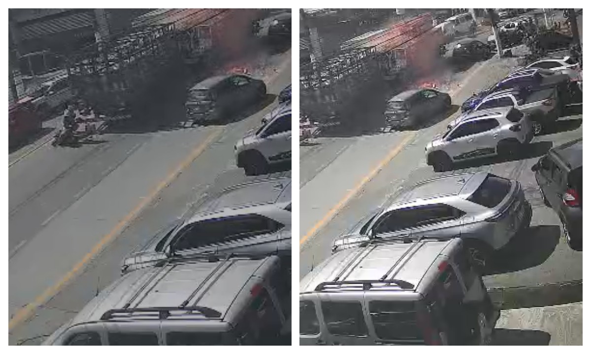 Acidente com caminhão na Estrada do M’Boi Mirim deixa cinco feridos, incluindo agentes da CET; VÍDEO