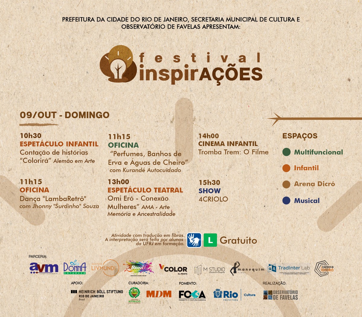 Parque Ary Barroso recebe evento multicultural com artistas das favelas ...