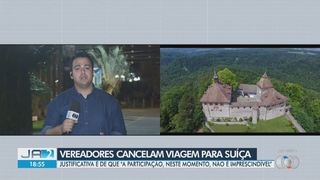 Vereadores de Goinia cancelam viagem para Sua
