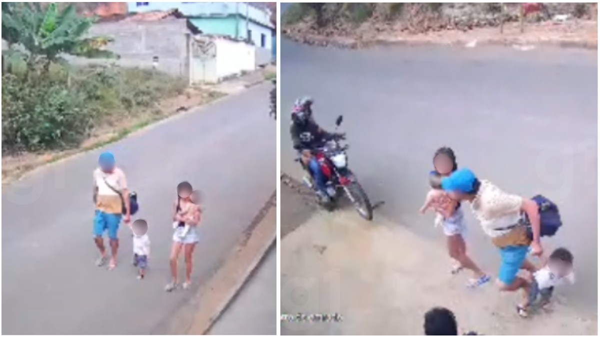Motociclista que atropelou mãe e filhos em Inhapim tem prisão preventiva decretada