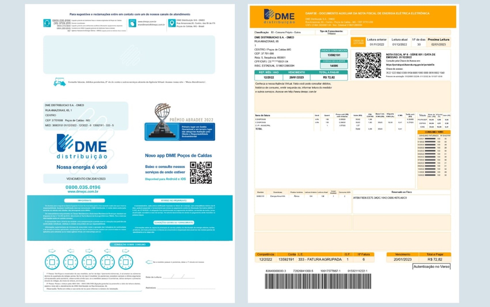 Conta de energia elétrica tem reajuste em Poços de Caldas