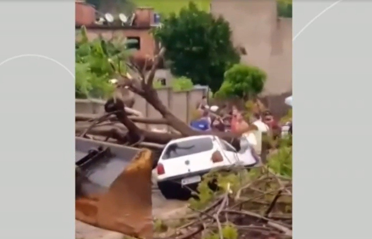 Chuvas fortes causam estragos pontuais em Cambuci, no Noroeste Fluminense