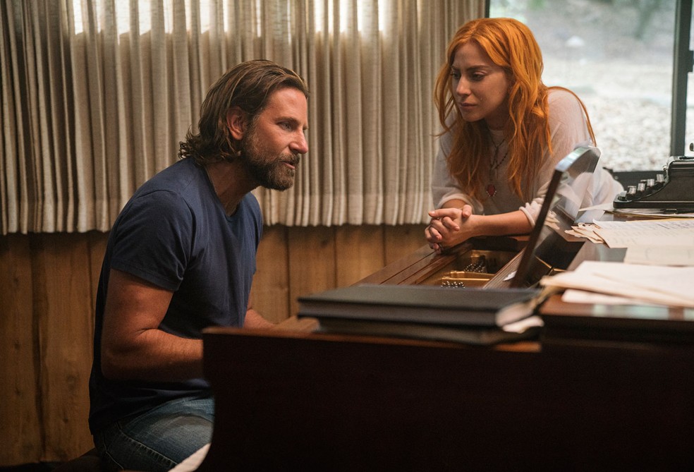 Bradley Cooper e Lady Gaga em 'Nasce uma estrela'  Foto: Divulgao