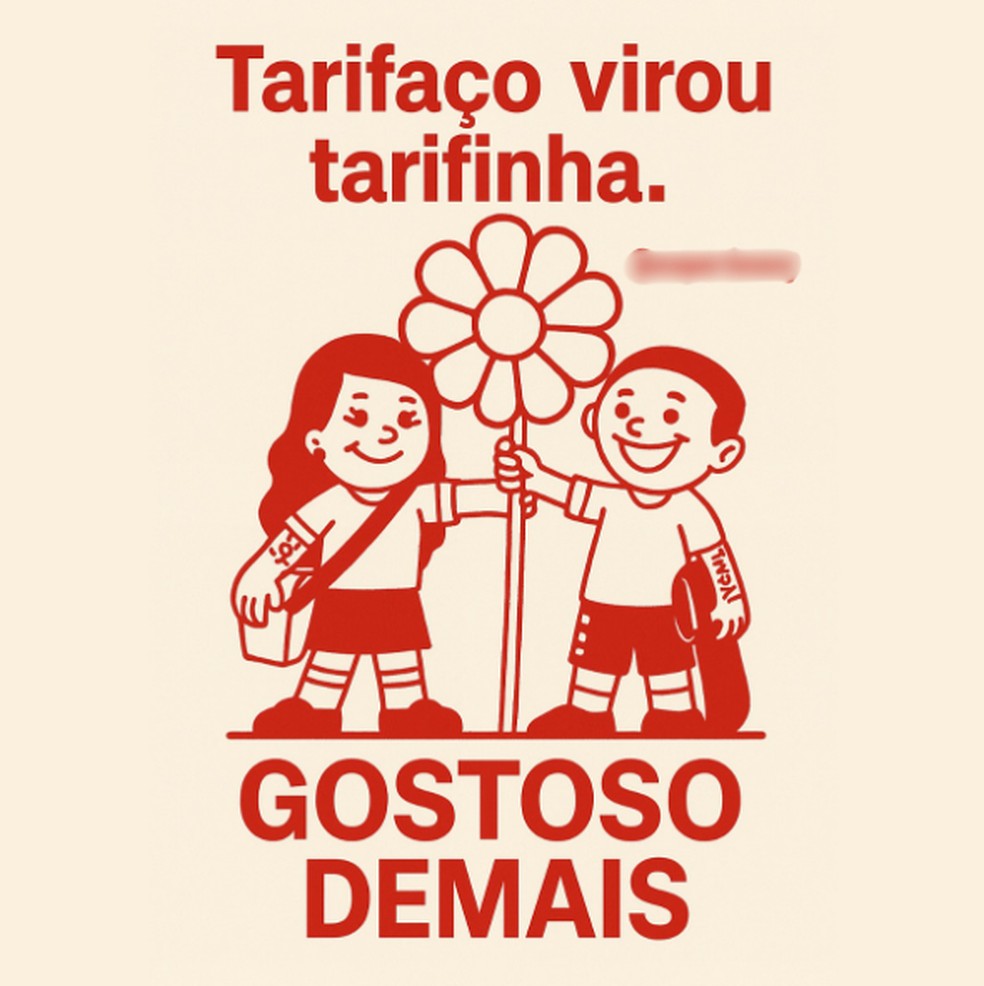 Apesar da redução dos danos, alguns produtos brasileiros importantes foram mantidos no tarifaço. — Foto: Reprodução/X