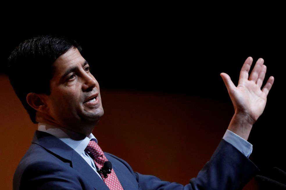 Kevin Warsh — Foto: REUTERS/Brendan McDermid/Foto de Arquivo