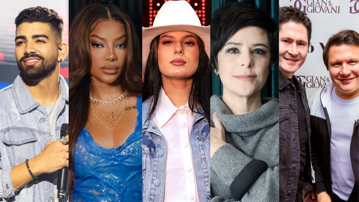 Dilsinho, Ludmilla, Ana Castela, Pato Fu e Gian & Giovani: confira os shows gratuitos em BH nesta semana