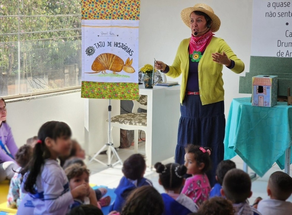A Biblioteca Municipal “Brigadeiro Jordão”, de Tatuí, promoverá, nesta sexta-feira (20), um evento de contação de histórias especial para celebrar o Dia da Árvore. — Foto: Divulgação