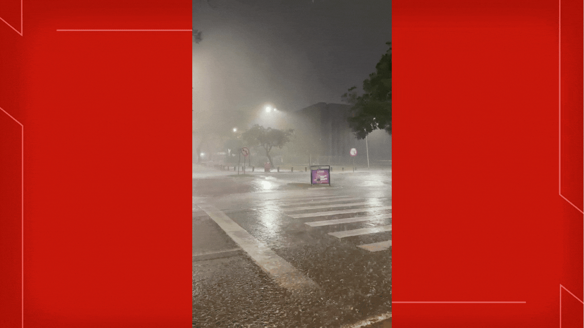 DF registra chuva em várias regiões nesta quarta-feira (24)