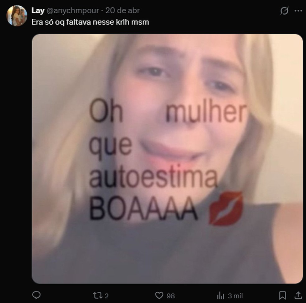 Protesto contra o México nas redes sociais. — Foto: Reprodução/X