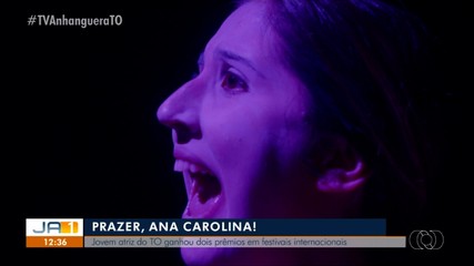 Atriz tocantinense ganha dois prêmios em festivais internacionais