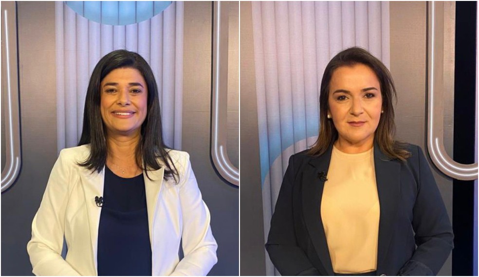 Rose Modesto e Adriane Lopes. — Foto: Rafaela Moreira