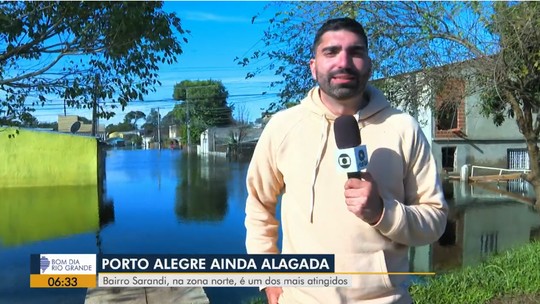 ASSISTA ao Bom Dia Rio Grande com as últimas informações sobre as cheias - Foto: (RBS TV/Reprodução)