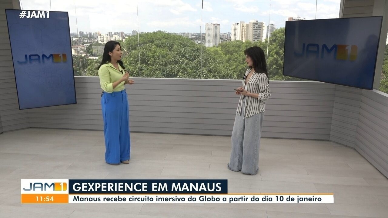 Gexperience: circuito imersivo da Globo chega a Manaus no dia 10 de janeiro