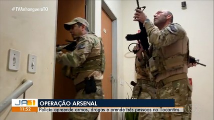 Operação investiga esquema de armas furtadas