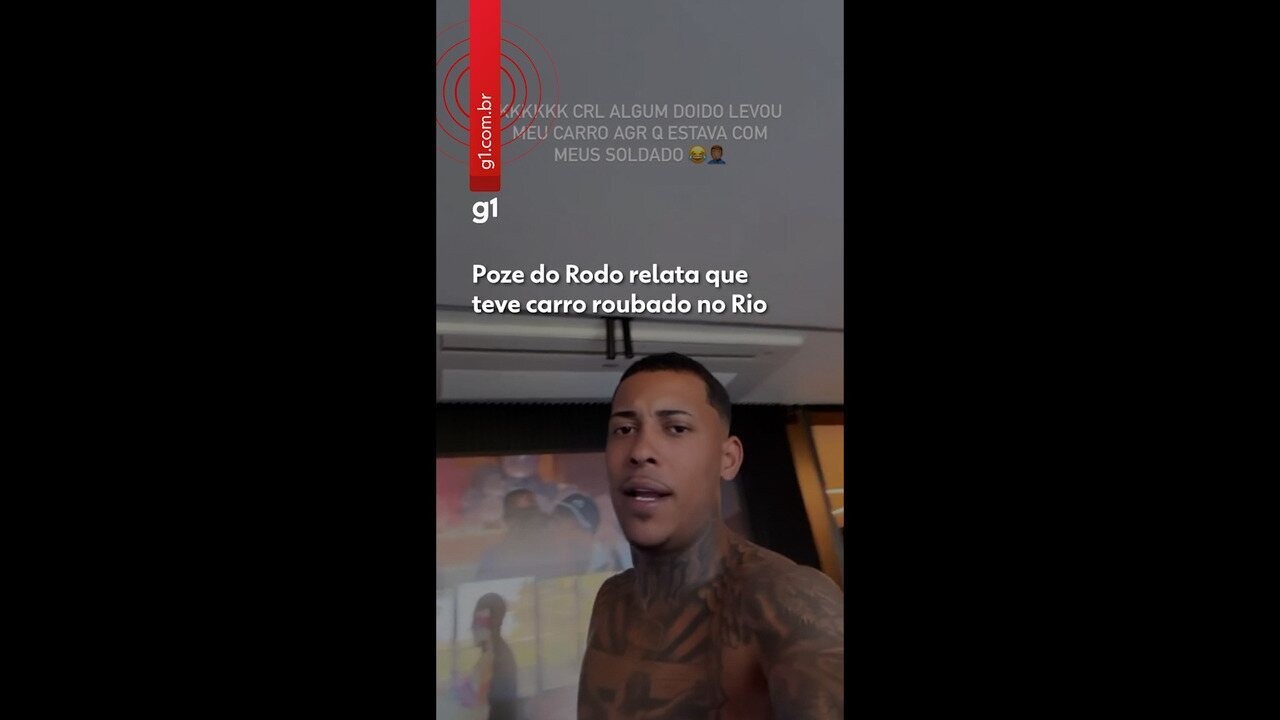 Poze do Rodo recupera carro roubado: 'Demorou até muito ainda' | G1