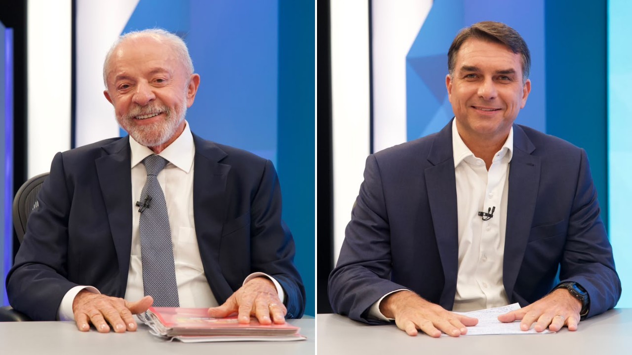'Brasil', 'governo'... As palavras mais faladas por Lula e Flávio