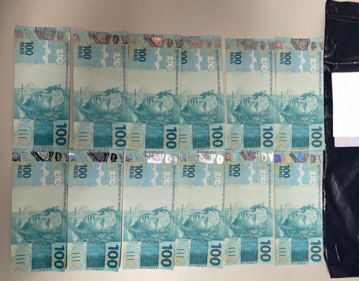 Homem é preso com 12 cédulas falsas de R$ 100 em Boa Vista