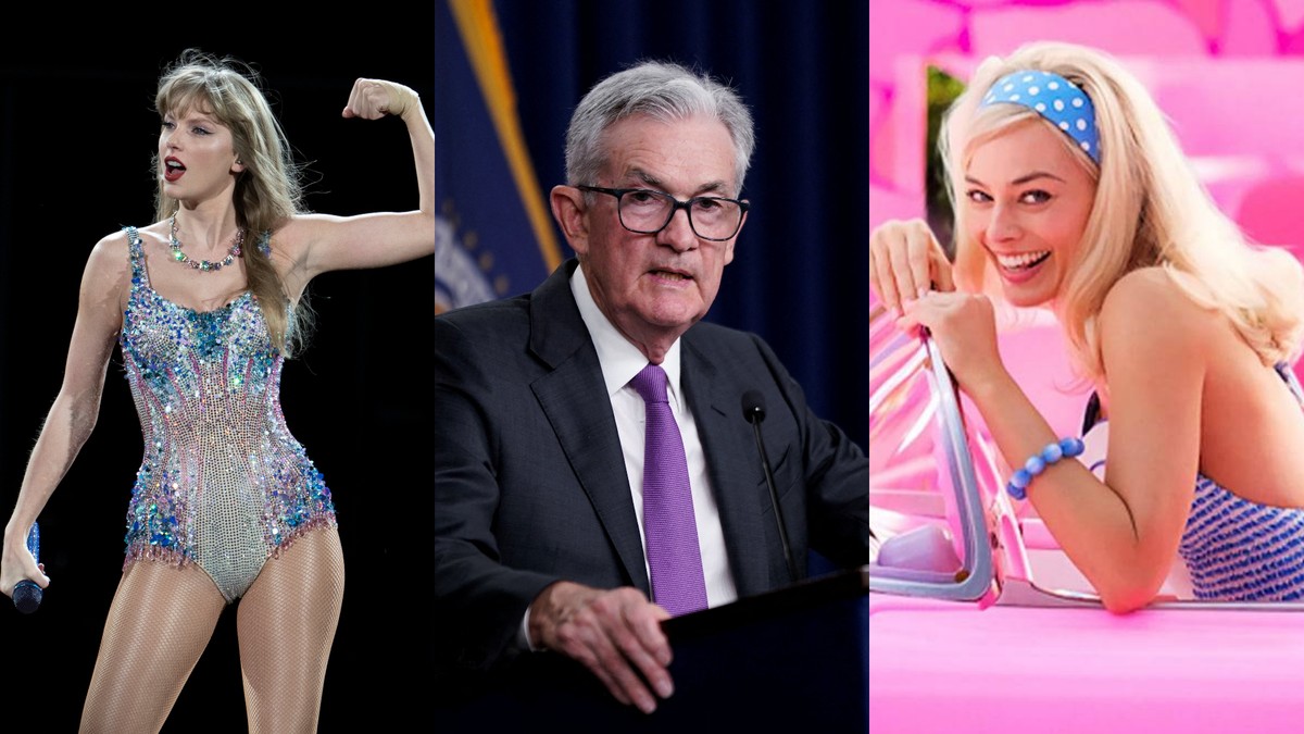 O que Barbie e Taylor Swift têm a ver com o Banco Central dos EUA