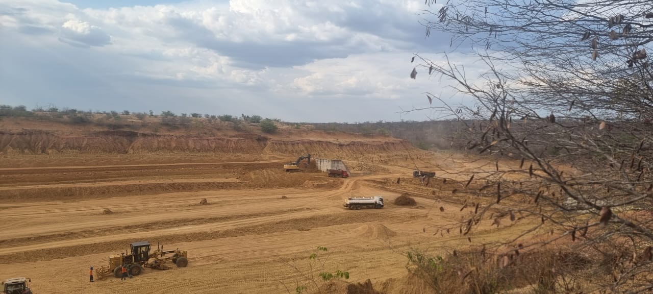 Obra da barragem de Atalaia chega à fase de terraplanagem do sangradouro