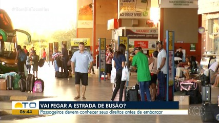 Advogado explica direitos de passageiros antes de viajar de ônibus