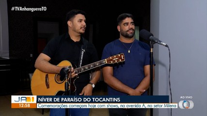 Veja a programação do aniversário de Paraíso do Tocantins