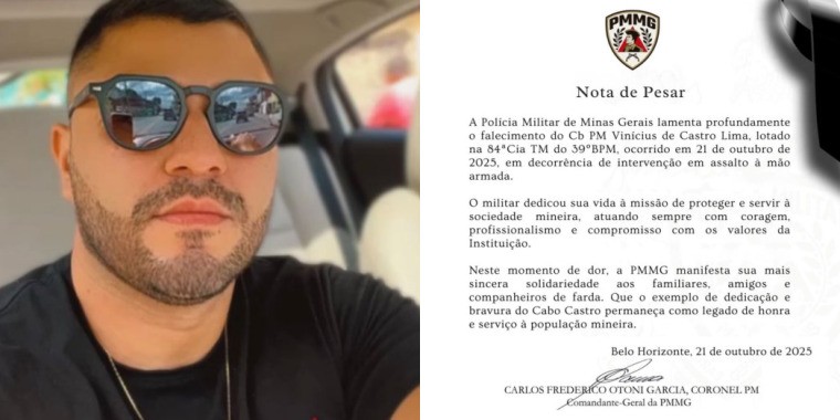 PM de folga morre baleado após tentar impedir roubo