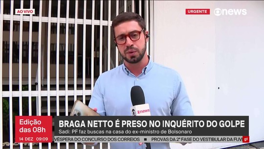 Bolsonaro diz que e-mail para a posse de Trump, questionado por Moraes, j&aacute; &eacute; o convite formal - Programa: Jornal GloboNews 