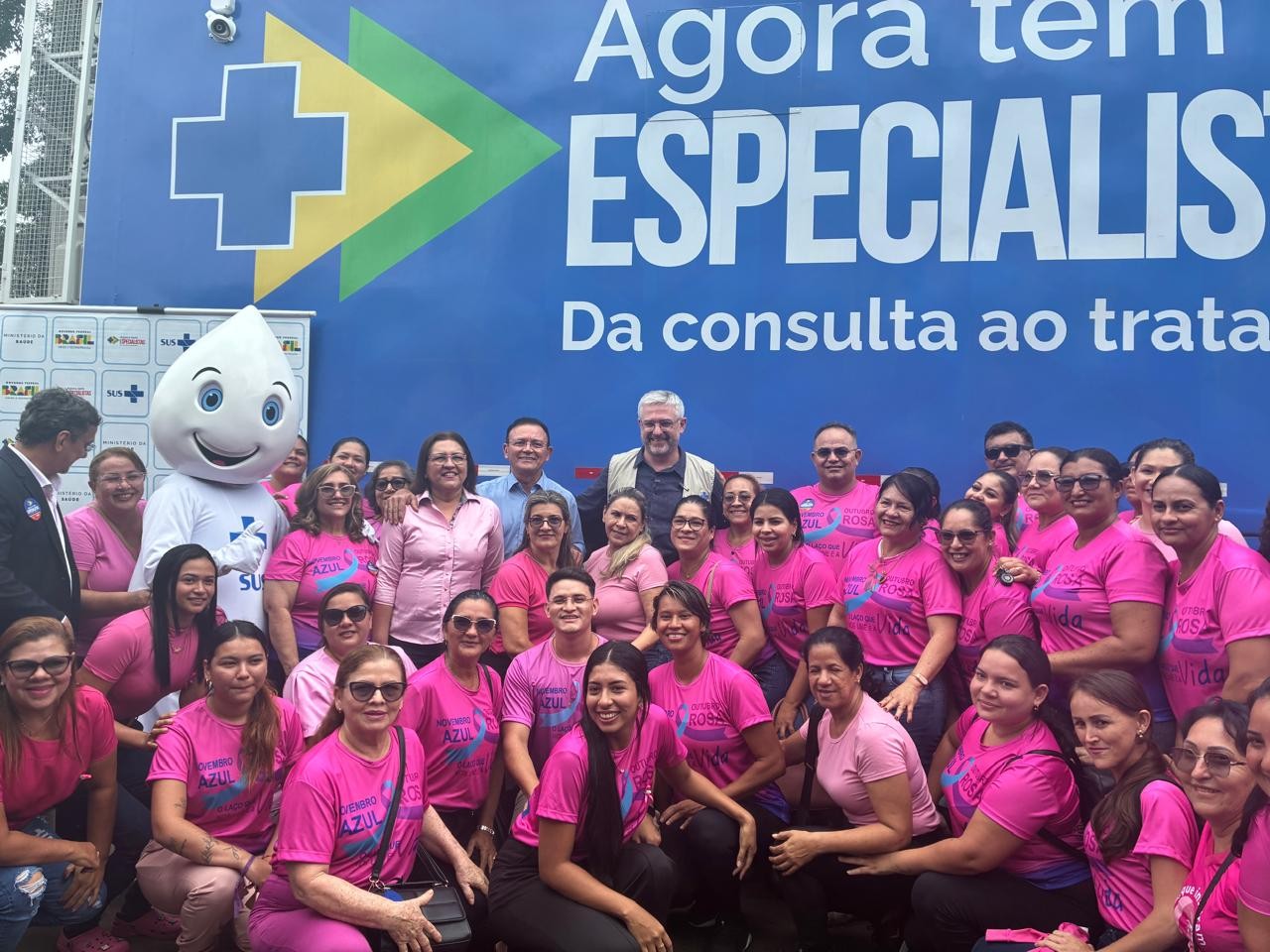 'Agora Tem Especialistas' leva exames e diagnóstico de câncer a mulheres atendidas pelo SUS em Humaitá no AM