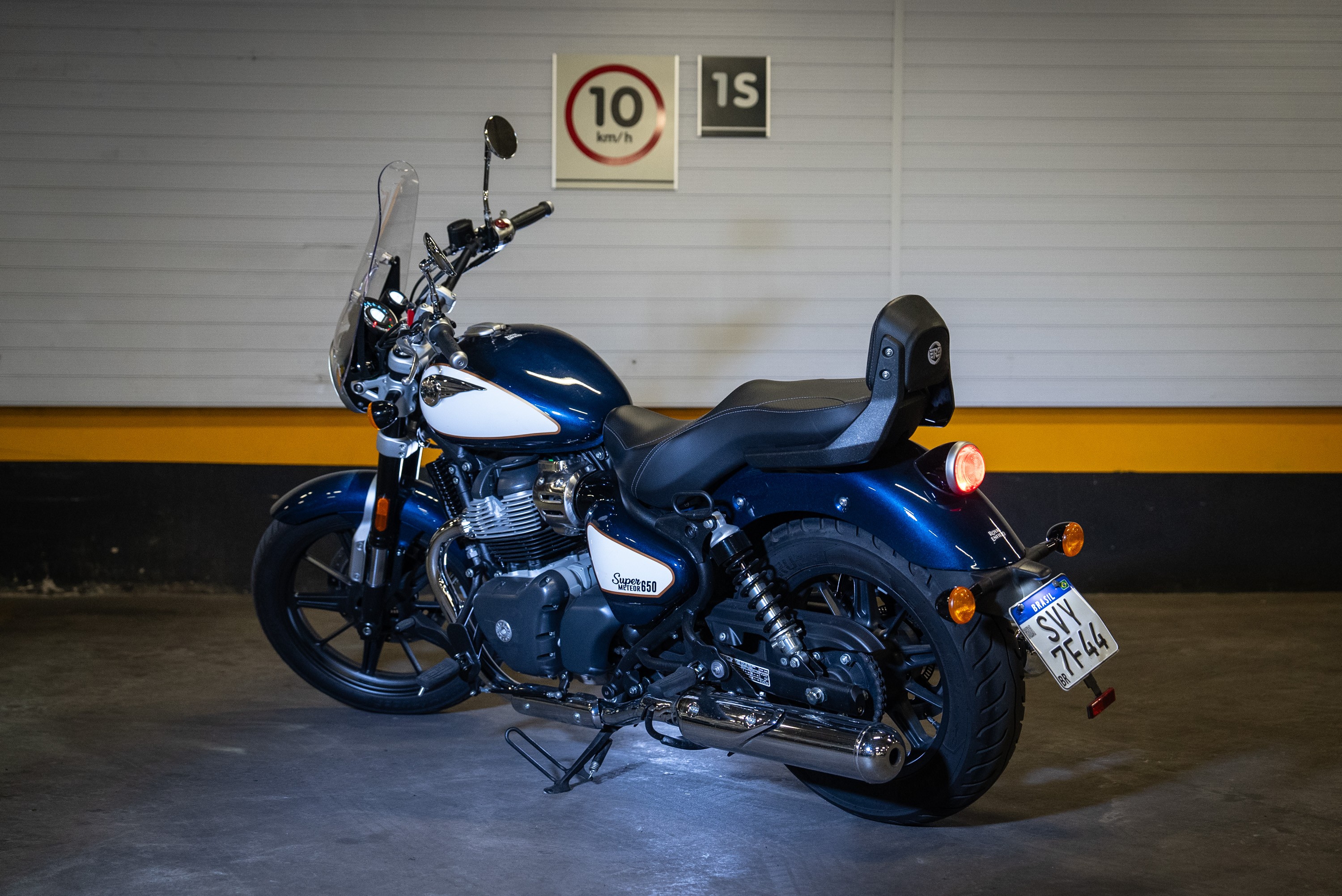 Royal Enfield Super Meteor 650 — Foto: g1 | Fábio Tito