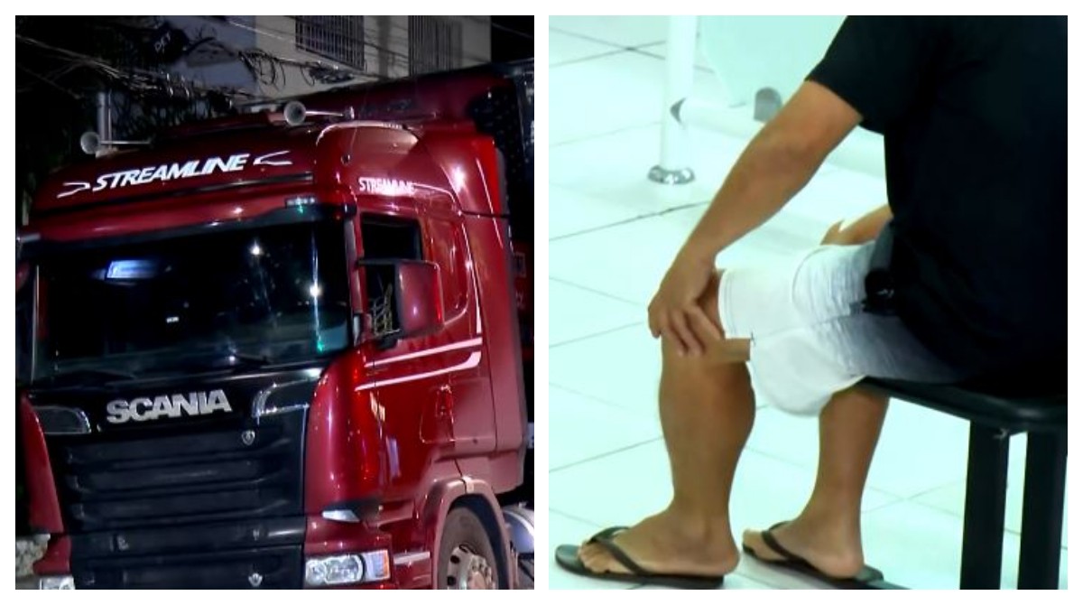 Assaltantes são presos após fuga com caminhão roubado e perseguição por 10 minutos pela Rodovia Anchieta, na Grande SP