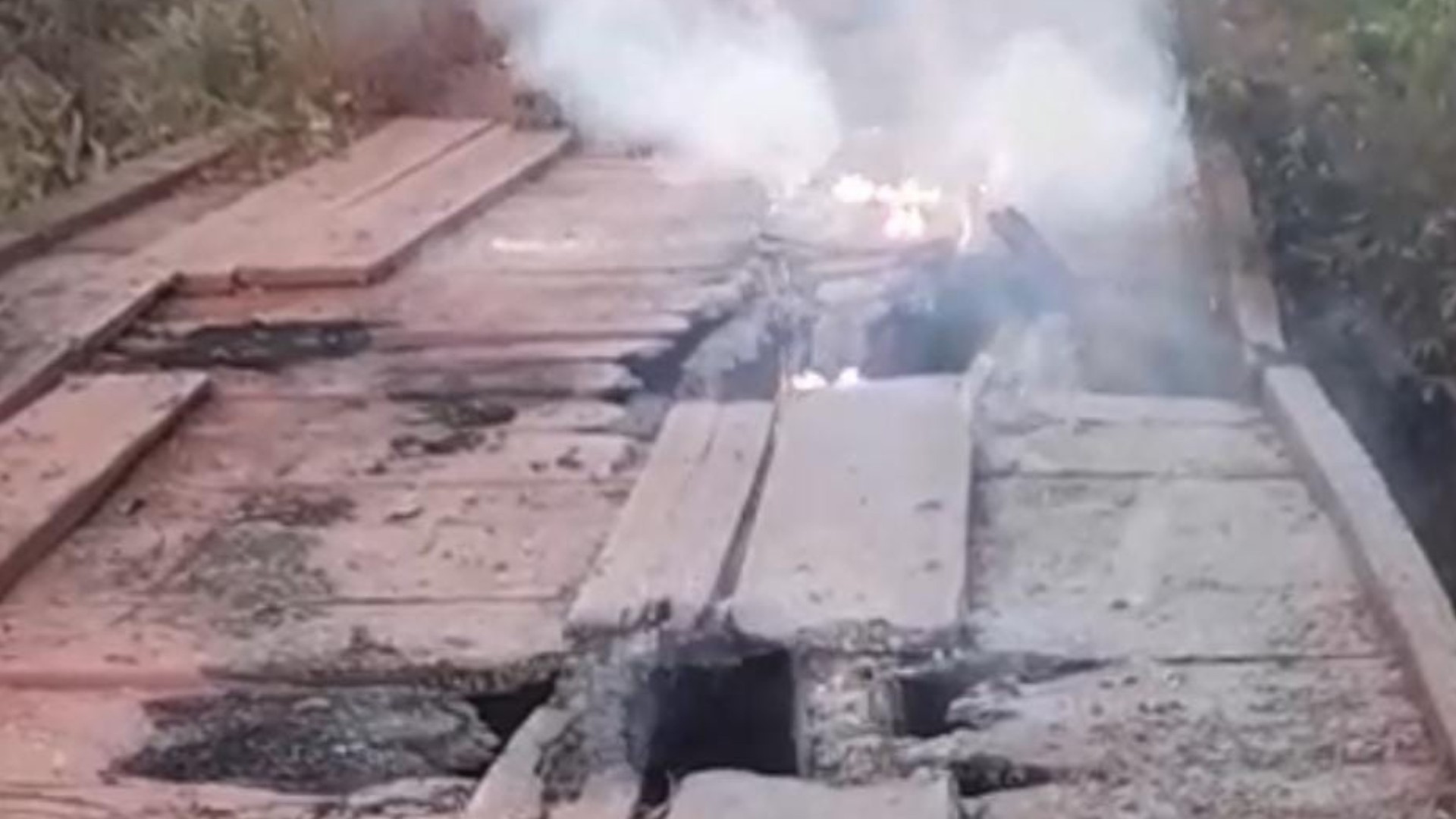 Polícia prende suspeito de liderar incêndio que destruiu ponte em Pinheiro