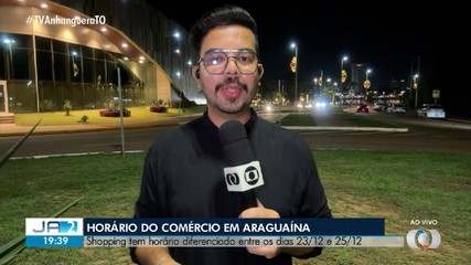 Comércio de Araguaína terá horário de atendimento alterado para o natal; confira