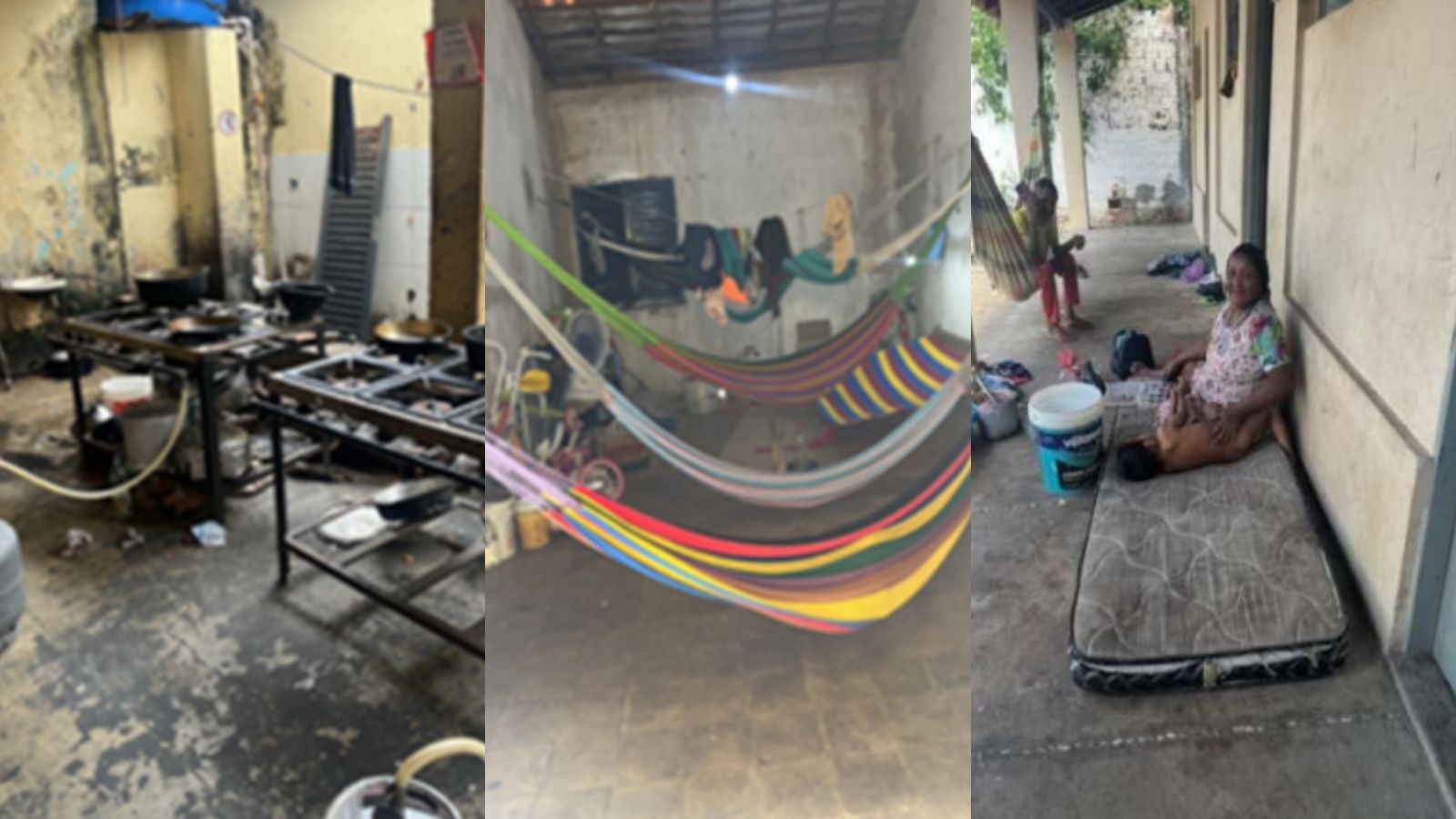 Abrigos de venezuelanos em Teresina estão superlotados, precários e têm riscos à segurança, aponta TCE