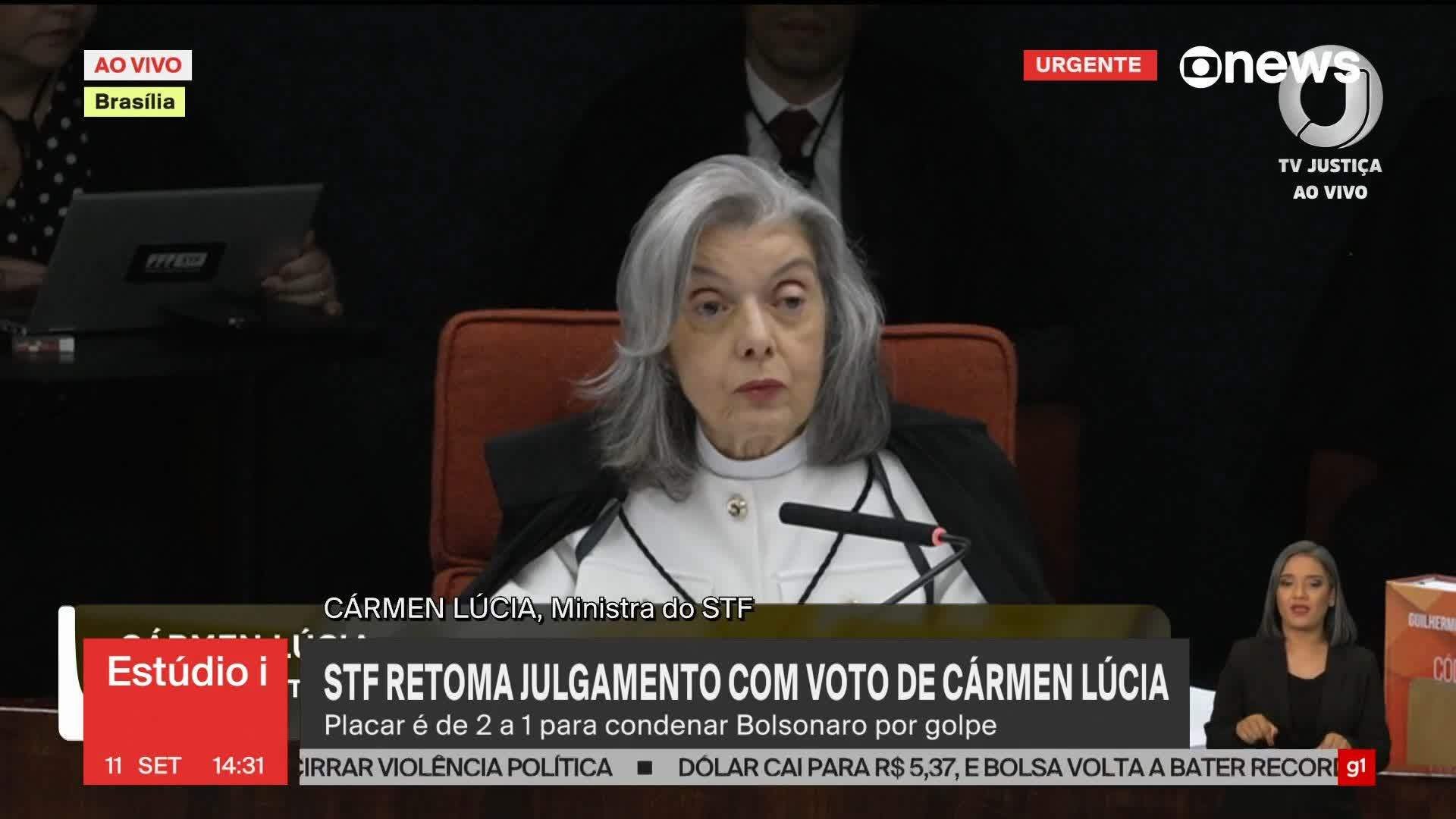 Vídeos: quinto dia de julgamento trama golpista