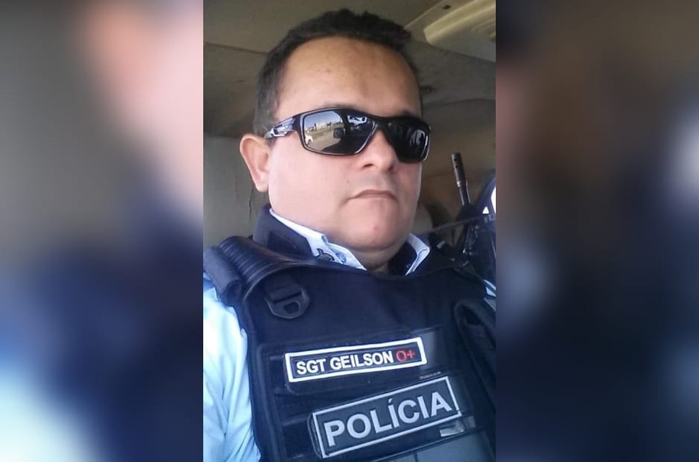 Sargento Geilson, militar assassinado em frigorífico no interior do Ceará. — Foto: Redes sociais/Reprodução