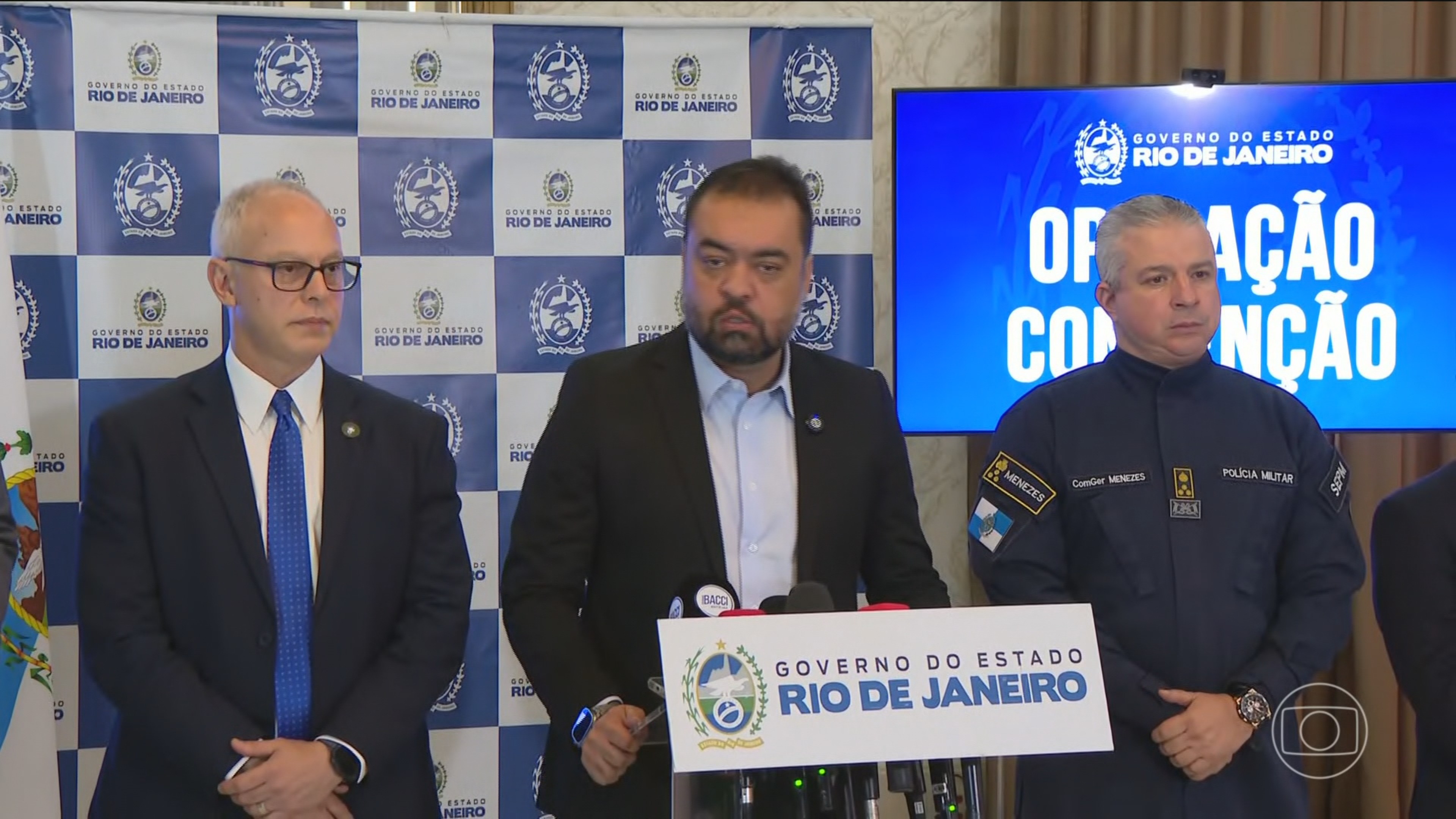 Cláudio Castro lamenta mortes de policiais e diz que megaoperação foi ‘um sucesso’; dois agentes são enterrados no Rio