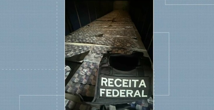 Receita Federal apreende 100 mil latas de energético em Palmeira