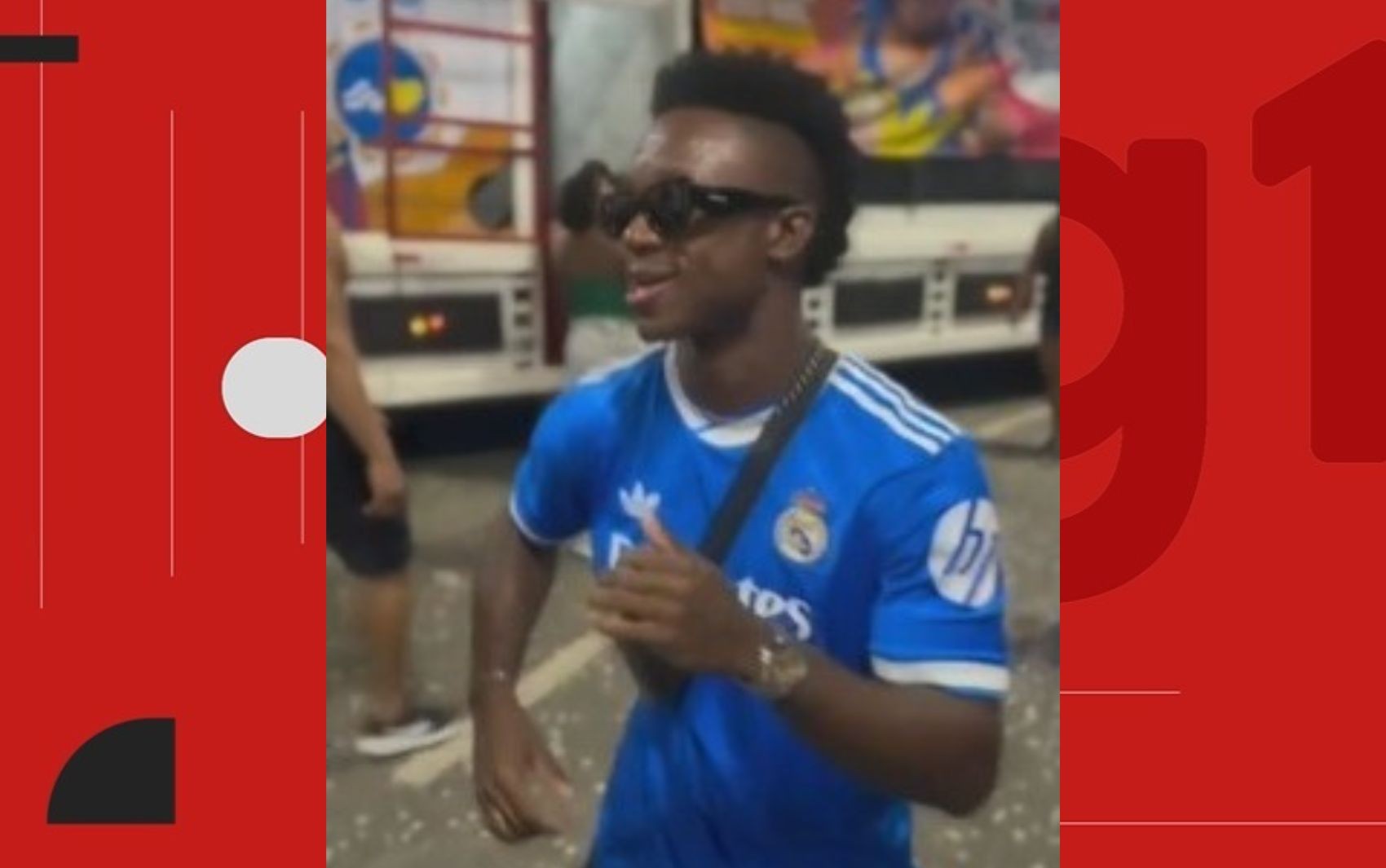 Sósia de Vini Jr. que fez sucesso no Carnaval de Salvador aposta em mais gols do 'malvadão' na Copa: 'Vai ter'