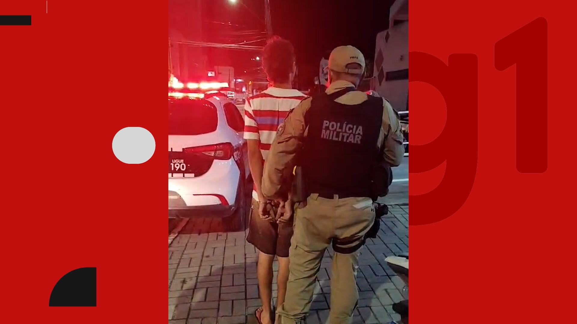 Homem é preso suspeito de agredir a mãe, em João Pessoa; VÍDEO