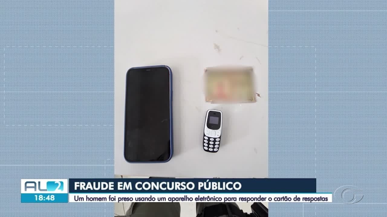 Homem tenta fraudar concurso em Arapiraca e acaba preso em flagrante