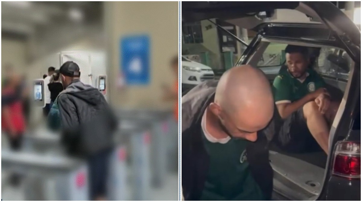 Três homens que deviam pensão alimentícia são presos por causa do reconhecimento facial ao tentar entrar em estádio