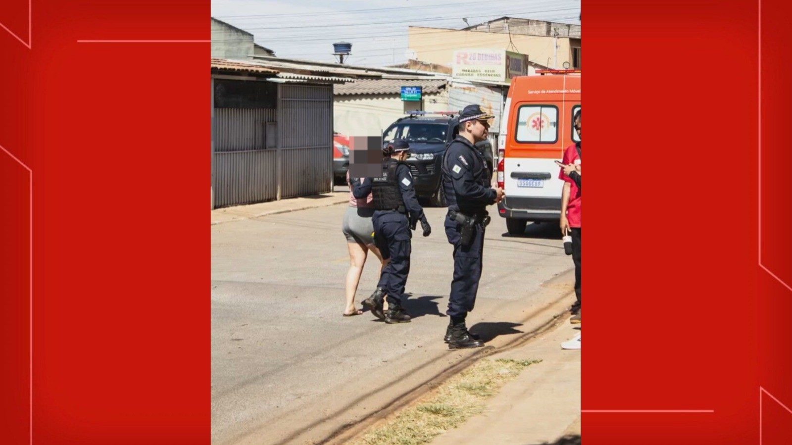 Homem armado com facão mantém companheira refém dentro de casa em Ceilândia
