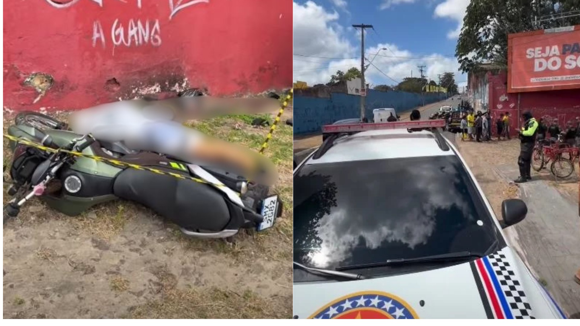 Motorista de aplicativo morre após bater motocicleta contra muro em São Luís