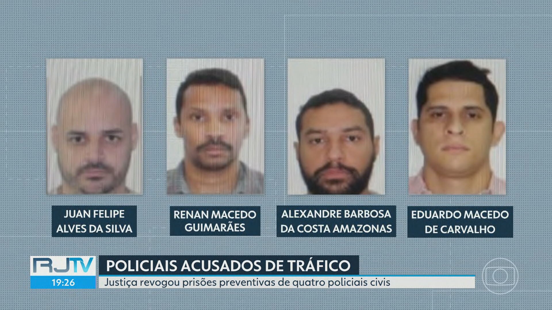 Justiça concede liberdade a policiais do RJ acusados de revender 16 toneladas de maconha apreendida