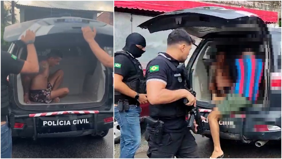 Ação policial para coibir ataques a operadoras de internet no Ceará prende 17 pessoas — Foto: SSPDS/Divulgação