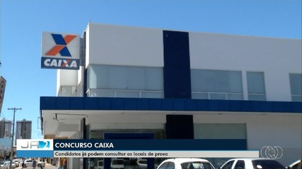Candidatos já podem consultar locais de provas do concurso da Caixa