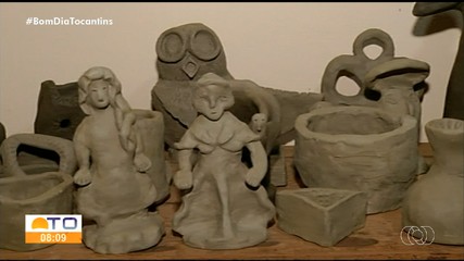 Oficina em Gurupi ensina a fazer esculturas de argila
