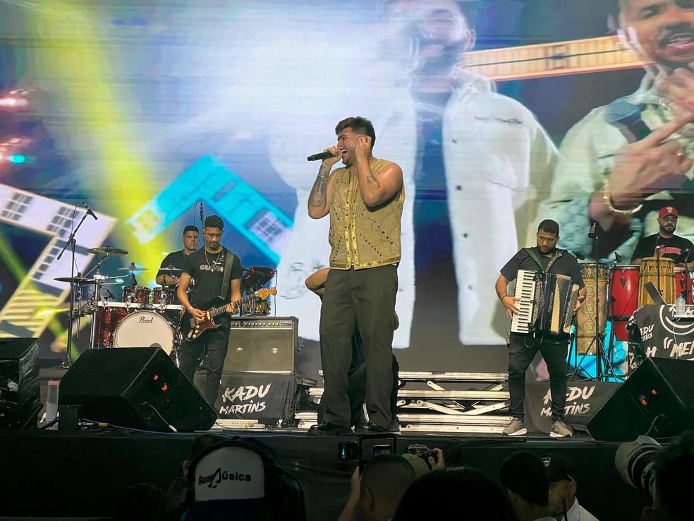 Kadu Martins vai se apresentar no Redação Bar — Foto: Erickson Nogueira/g1