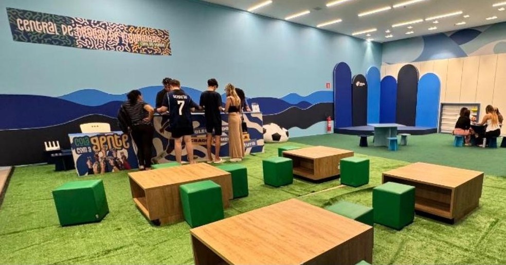 Ponto de troca no Salvador Shopping fica localizado ao lado da Decathlon, piso L2 &mdash; Foto: Divulga&ccedil;&atilde;o