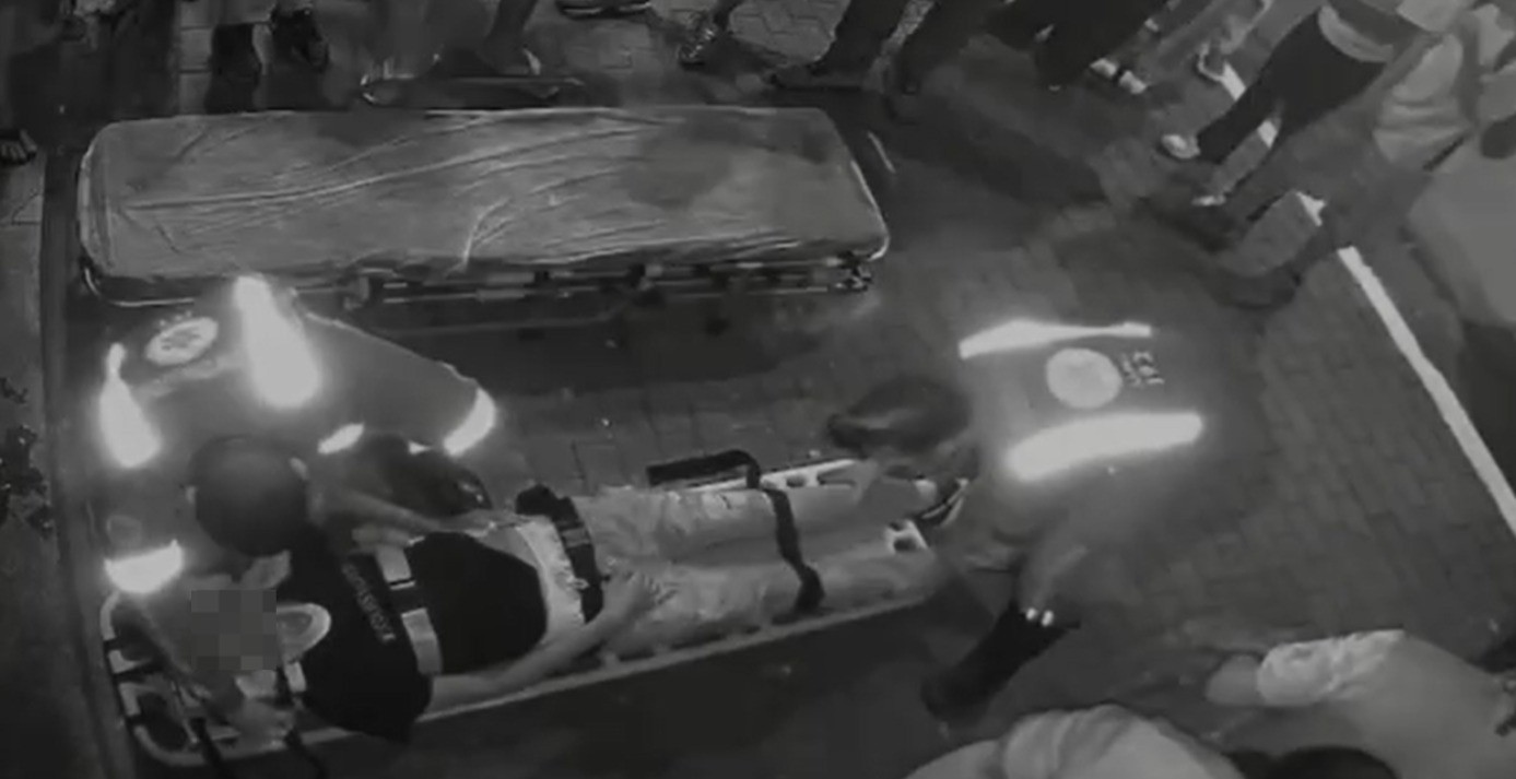 VÍDEO mostra estudante machucado e sendo socorrido pelo Samu após agressão em São José